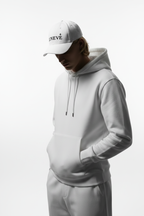 Male model – full white outfit